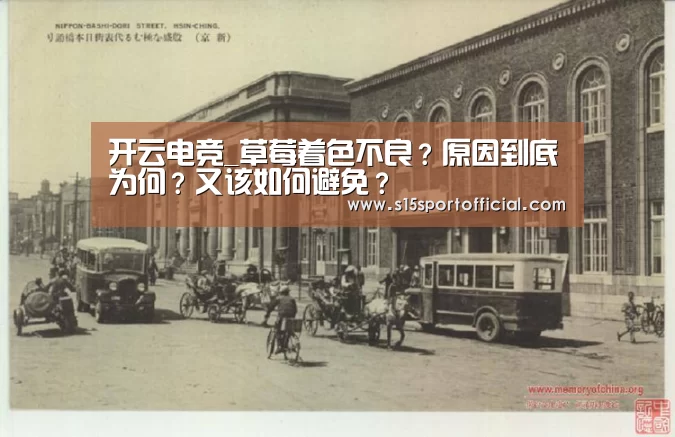 开云电竞_草莓着色不良?原因到底为何?又该如何避免?(图1) 开云电竞官网